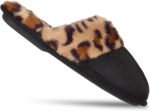 Novastelix Women's Faux Fur Memory Foam House Slippers with Anti-Skid Sole - Image 5