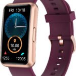 Novastelix IP68 Waterproof Fitness Tracker Watch for Men & Women - No Bluetooth or App Needed, Full Touch Screen, Steps & Calories Counter, Sleep Tracker, Alarm Clocks (Purple)