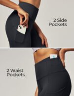 Novastelix Elevate Your Workout: Women's High-Waisted Yoga Pants with Pockets - Tummy Control Compression Leggings - Image 3