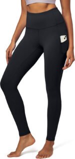 Novastelix Elevate Your Workout: Women's High-Waisted Yoga Pants with Pockets - Tummy Control Compression Leggings