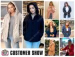 Novastelix Stylish & Cozy Women's Petite Hooded Puffer Jacket - Full Zipper & Pockets for Ultimate novastelix - Image 3