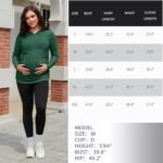Novastelix Cozy Long Sleeve Maternity Hoodie - Stylish Casual Sweatshirt for Expecting Moms - Image 7