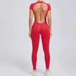 Novastelix One-piece Yoga Padded Backless Suit Female Rompers Quick Dry Yoga Clothing Workout Bodysuits Scrunch Sports Jumpsuit Women - Image 11