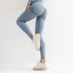 Novastelix Elevate Your Workout with Women's High-Waist Seamless Yoga Leggings - Image 5