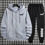 Novastelix New in Women Tracksuit Trend Printing Hooded Sweatshirts Pants 2Pcs Set Casual Zipper Overcoat Suit Daily Clothing Autumn Winter