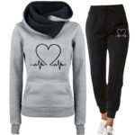 Novastelix Woman Tracksuit Two Piece Set Winter Warm Hoodies+Pants Pullovers Sweatshirts Female Jogging Woman Clothing Sports Suit Outfits - Image 2