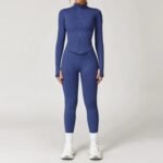 Novastelix 2/3/4PCS Yoga Set Gym Clothes Sportswear Seamless Yoga Suits For Women Fitness Long Sleeved Tracksuits Sports Bra Gym Leggings - Image 13
