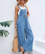 Novastelix Jumpsuits Women Harajuku Yellow Young Denim Slim Street Wear Prevalent All-match Teens BF Kawaii Gentle Chic Combinaison Femme - Image 3