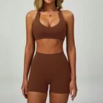 Novastelix 2-3PCS Yoga Suit Women Tracksuit Sports Bra High Waist Leggings Shorts Outfit Gym Set Fitness Push Up Workout Clothes Sportswear - Image 4
