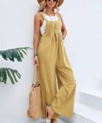 Novastelix Jumpsuits Women Harajuku Yellow Young Denim Slim Street Wear Prevalent All-match Teens BF Kawaii Gentle Chic Combinaison Femme - Image 9