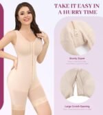 Novastelix Fajas Colombianas Shapewear for Women Tummy Control Bodysuit Body Shaper for Women Post Surgery Compression - Image 4