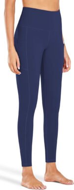 Novastelix Ultimate High Waist Yoga Pants with Pockets - Tummy Control & 4-Way Stretch Leggings for Workouts and Running - Image 2