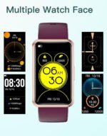Novastelix IP68 Waterproof Fitness Tracker Watch for Men & Women - No Bluetooth or App Needed, Full Touch Screen, Steps & Calories Counter, Sleep Tracker, Alarm Clocks (Purple) - Image 8